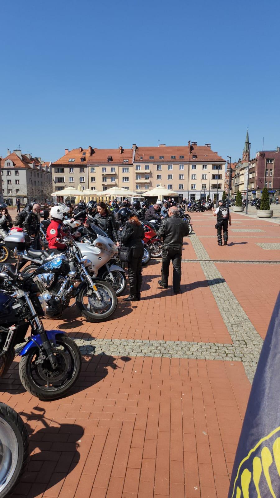 Zlot motocykle rynek bytom 9