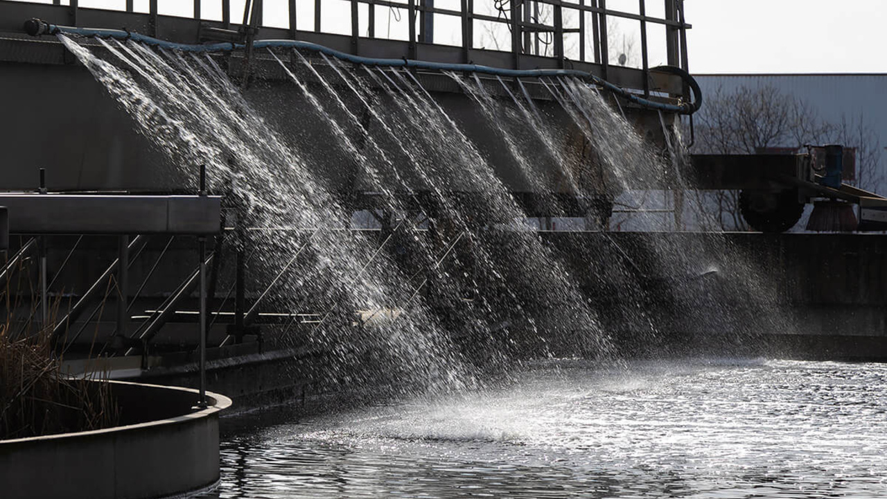 Osadnik wtórny na Oczyszczalni Ścieków Centralna został zmodernizowany