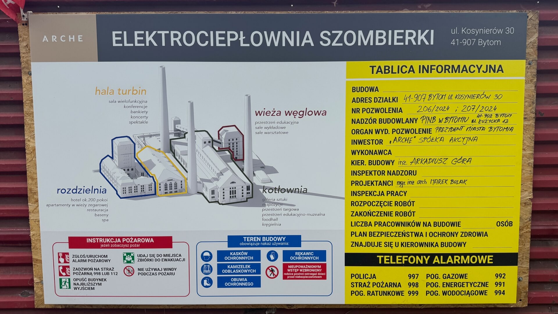 Tak wyglądają plany Arche