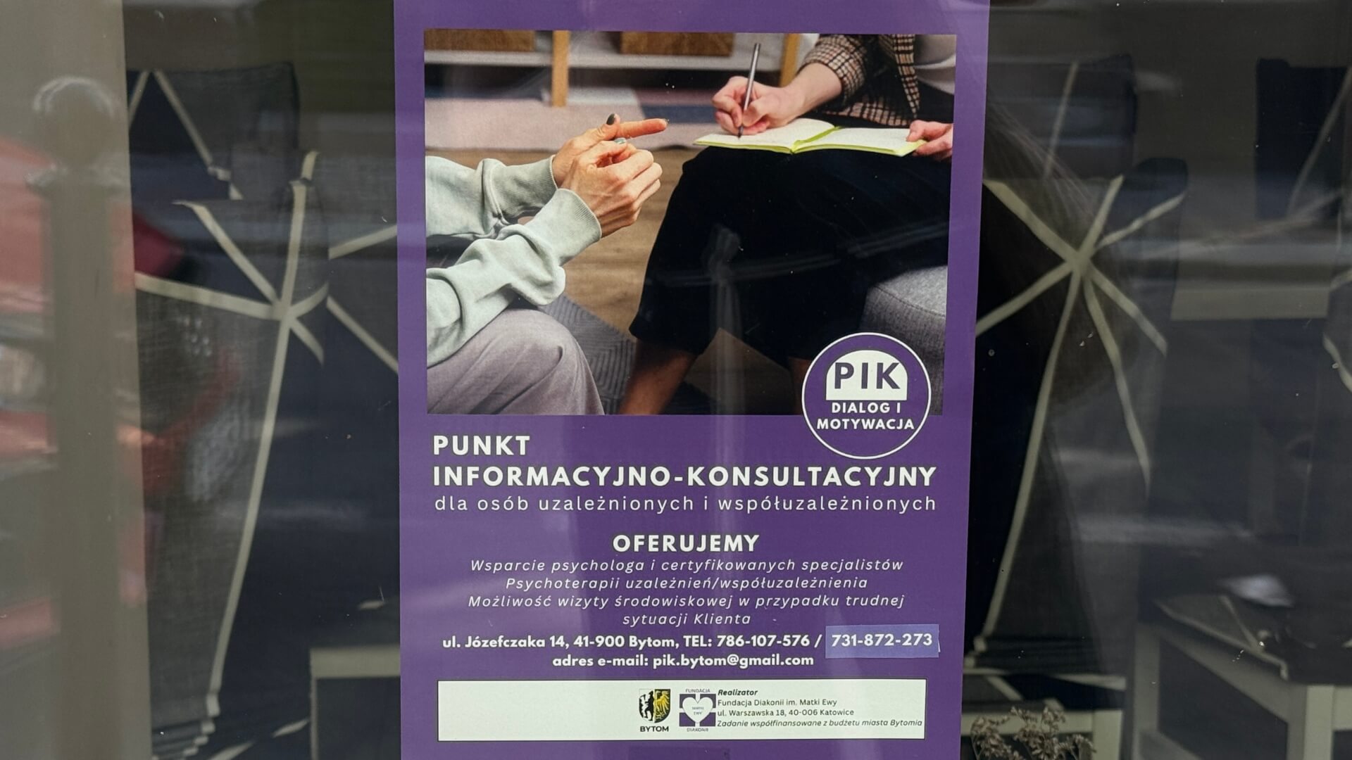 Punkt wsparcia dla osób w potrzebie działa przy ul. Józefczaka 14