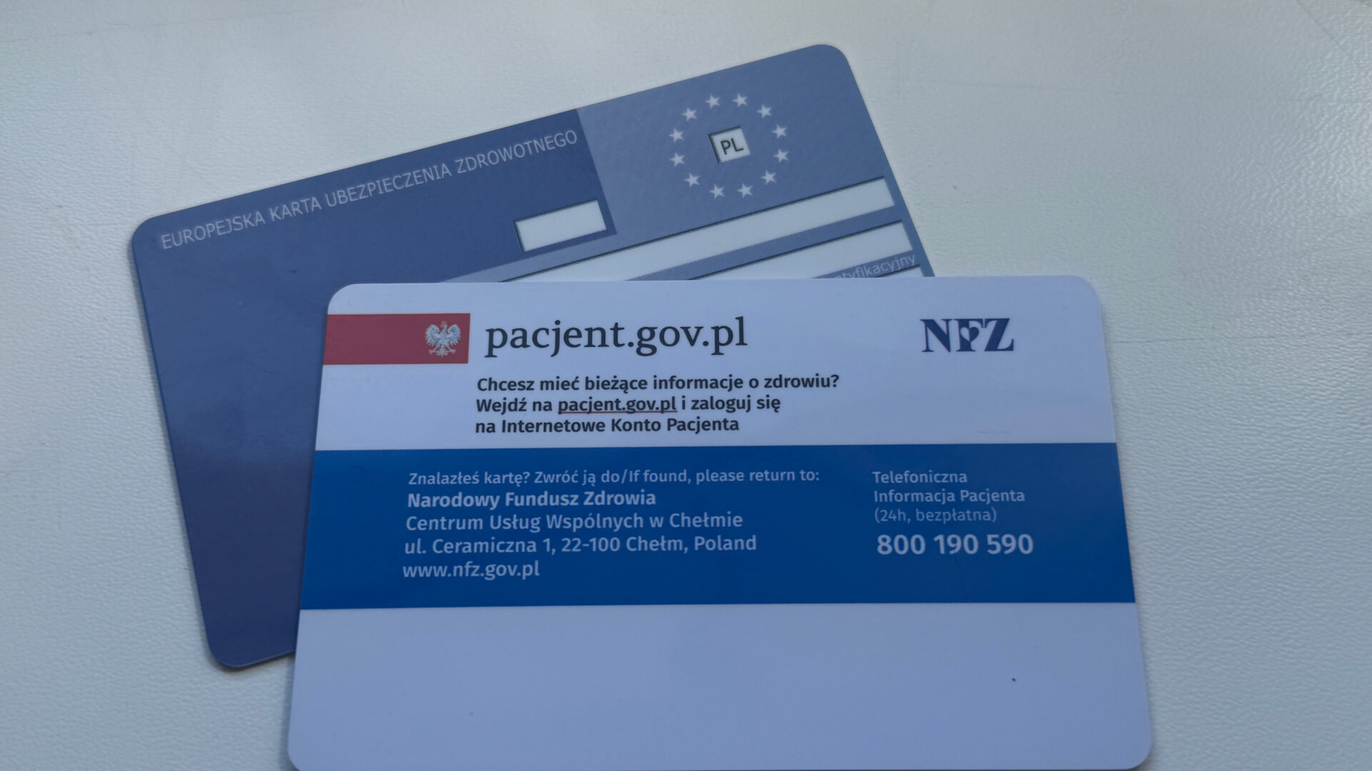EKUZ od ręki? Tak, ale nie w Bytomiu. Punkt Obsługi Klientów NFZ nie działa już od pół roku