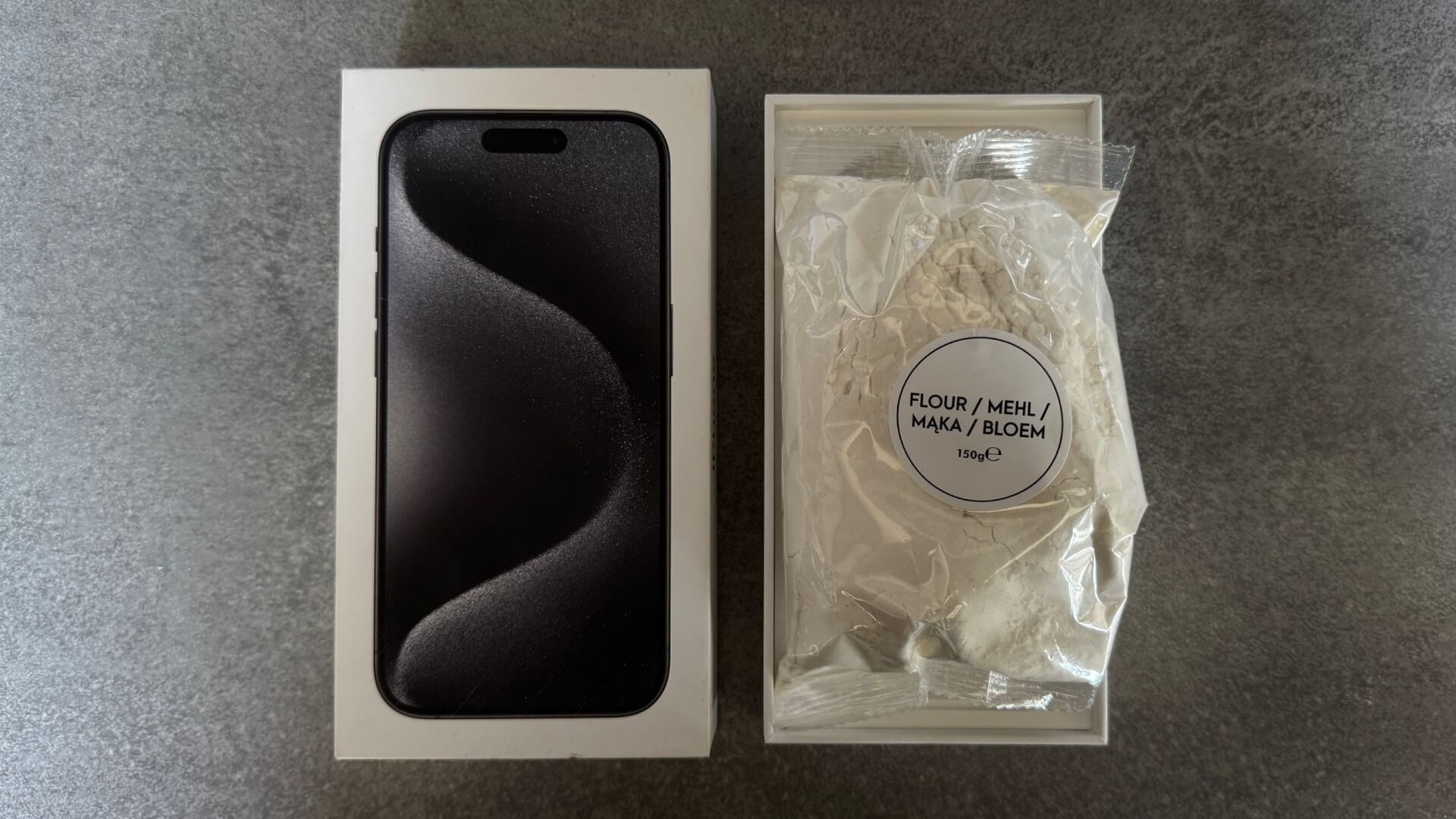 Mieszkanka Bytomia chciała kupić telefona. W pudełku otrzymała mąkę pszenną