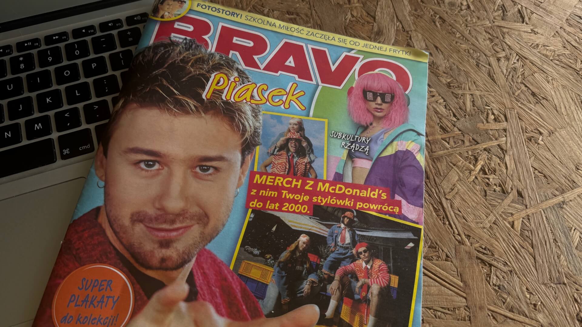 Bytomski akcent w nostalgicznym BRAVO. Specjalne wydanie można dostać... w McDonald's