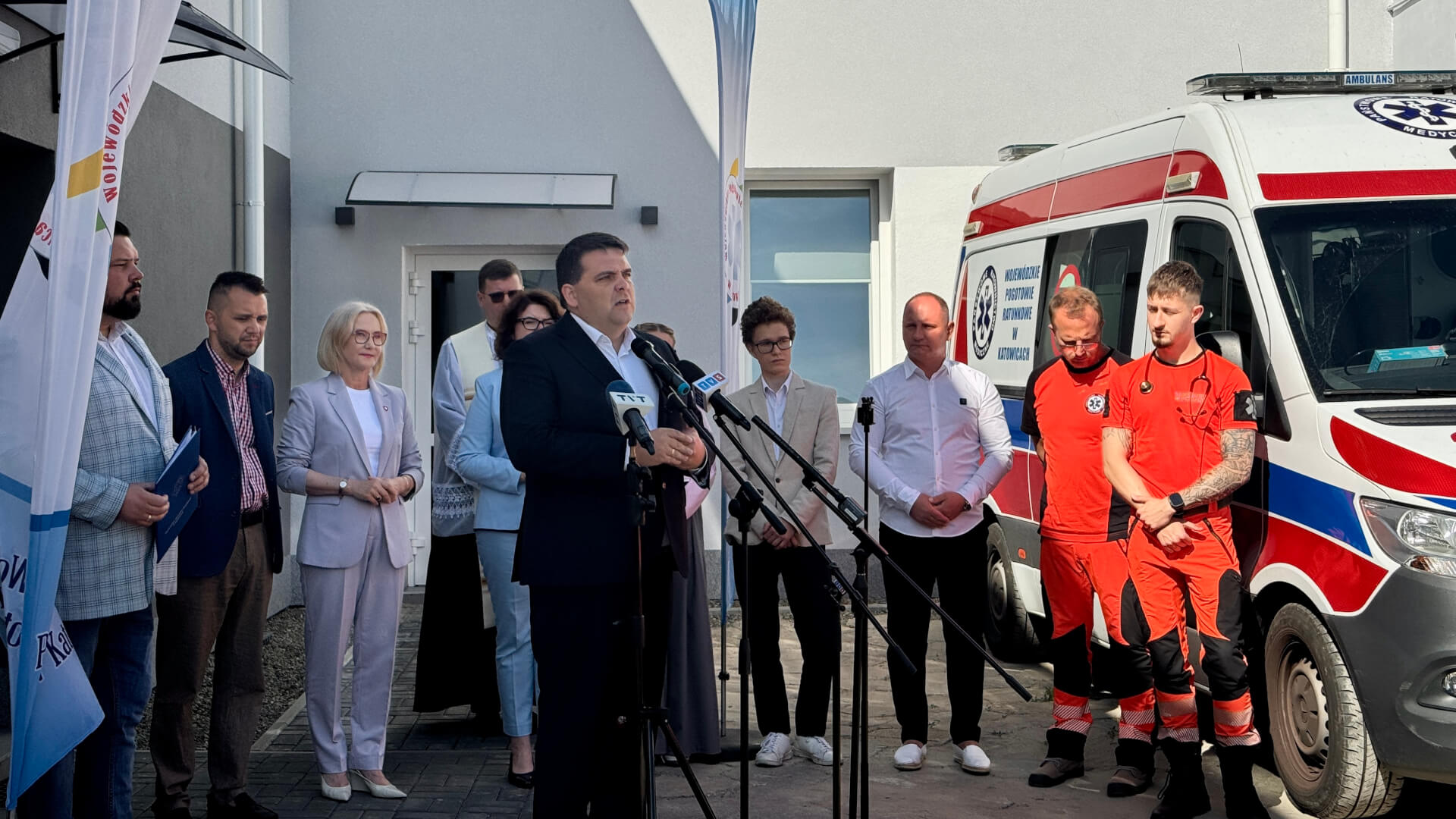 Zespół 440 przy ul. Roosevelta, czyli nowa podstacja pogotowia ratunkowego w Zabrzu