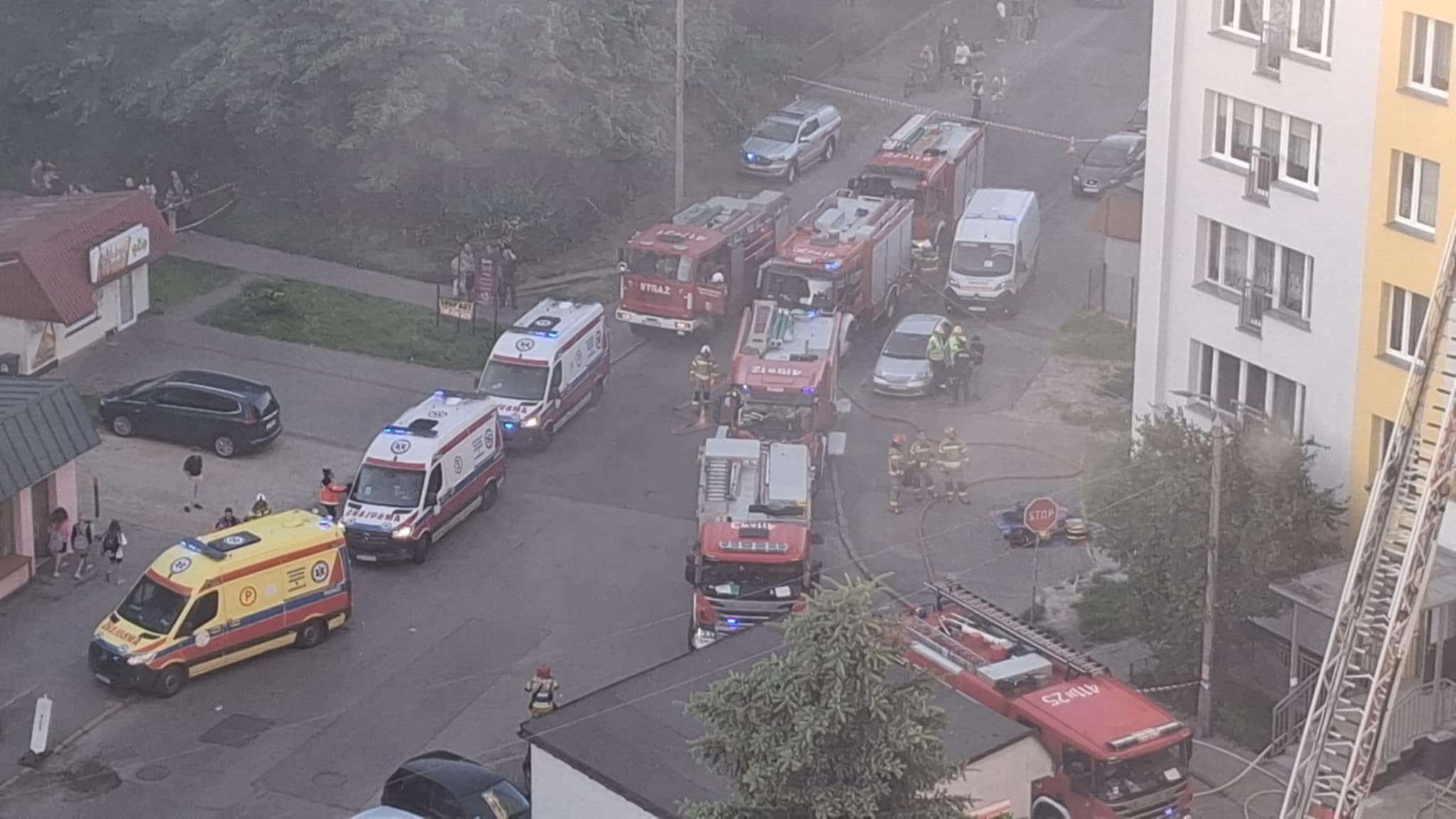 W budynku przy ul. Felińskiego w Bytomiu doszło do wybuchu gazu