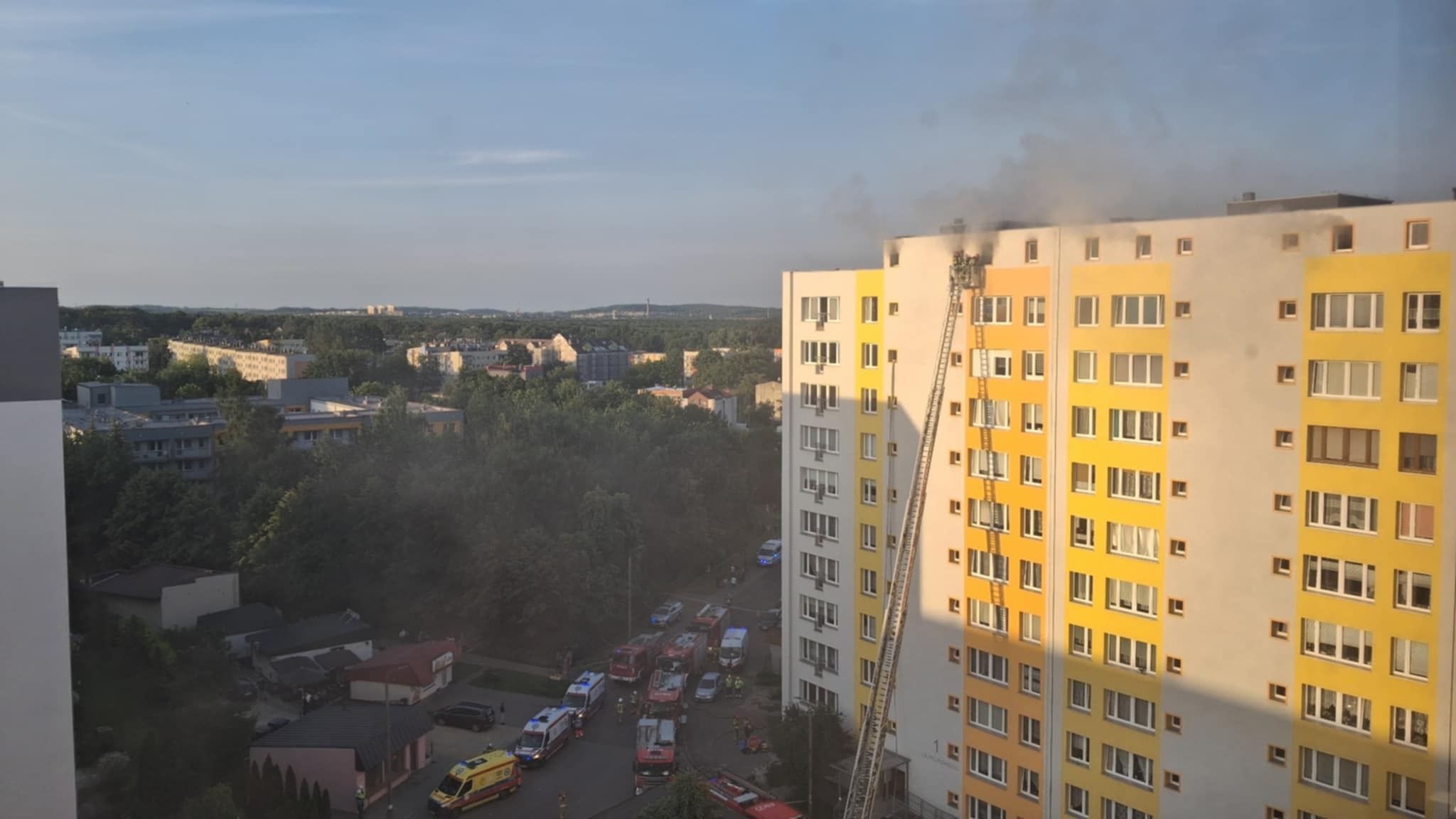 W budynku przy ul. Felińskiego w Bytomiu doszło do wybuchu gazu