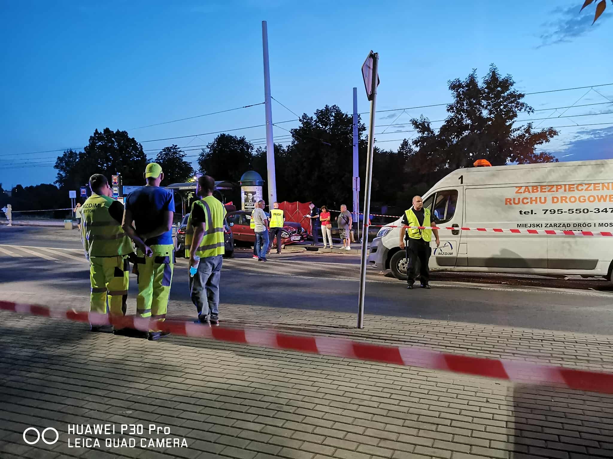 Wypadek, Bytom, ul. Świętochłowicka