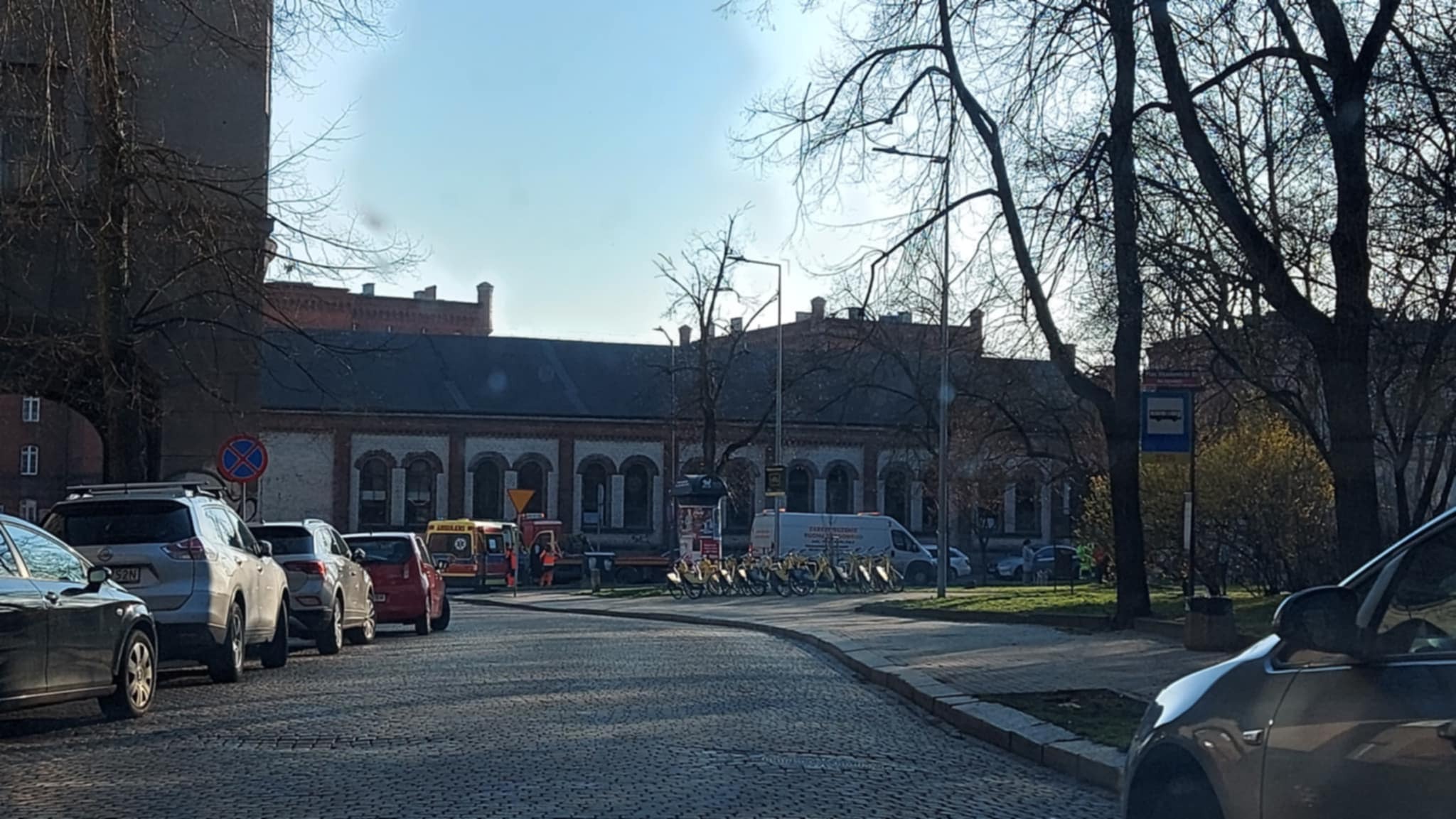 Wypadek Zeromskiego Bytom karetka elka 10