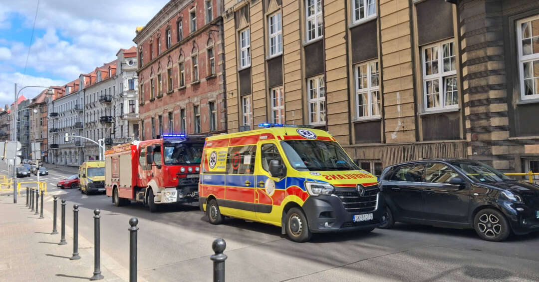 Interwencja służb w ZSAEiO. W szkole miało dojść do rozpylenia niezidentyfikowanej substancji