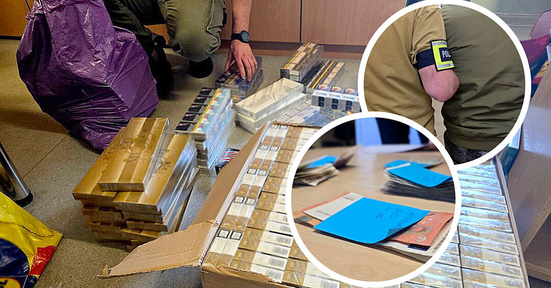 Bytom: Policjanci wpadli na targowisko, a tam papieroski bez akcyzy