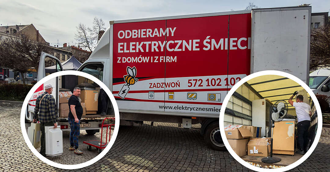 Bytomianie pozbyli się elektrośmieci. Wystarczyły 4 godziny, aby uzbierać ponad tonę