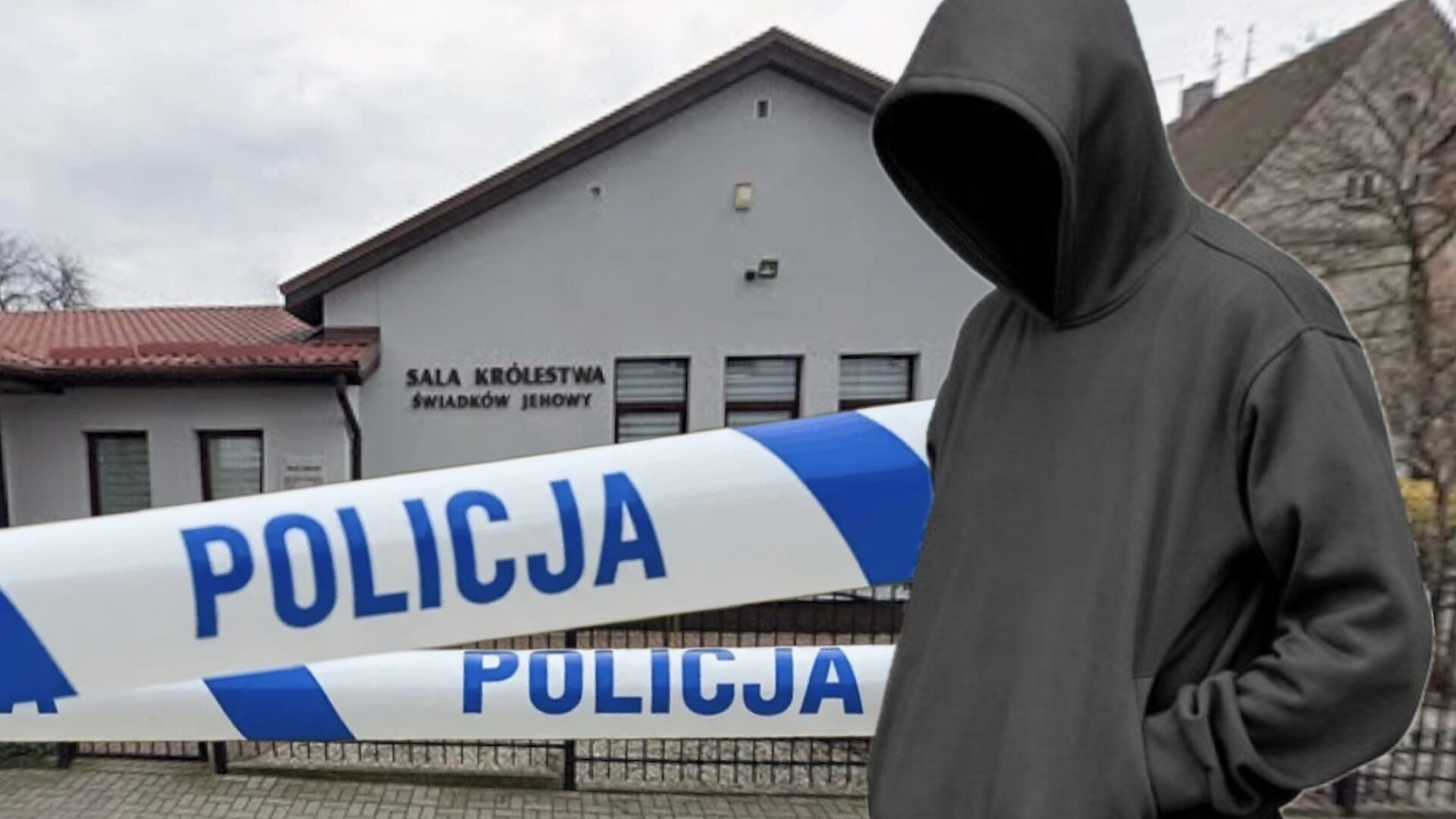 Zdewastował Salę Królestwa Świadków Jehowy Zdewastował Salę Królestwa Świadków Jehowy