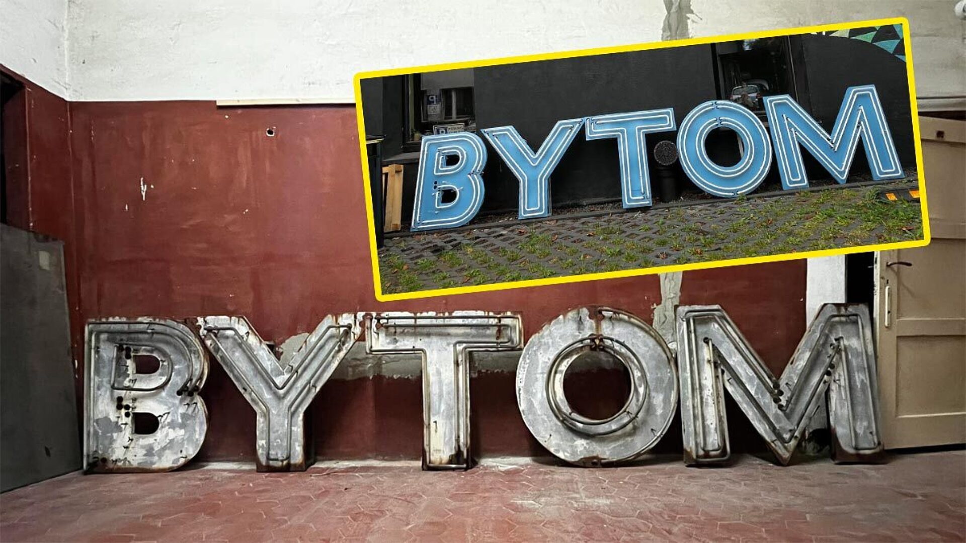 Napis neon bytom Napis neon bytom