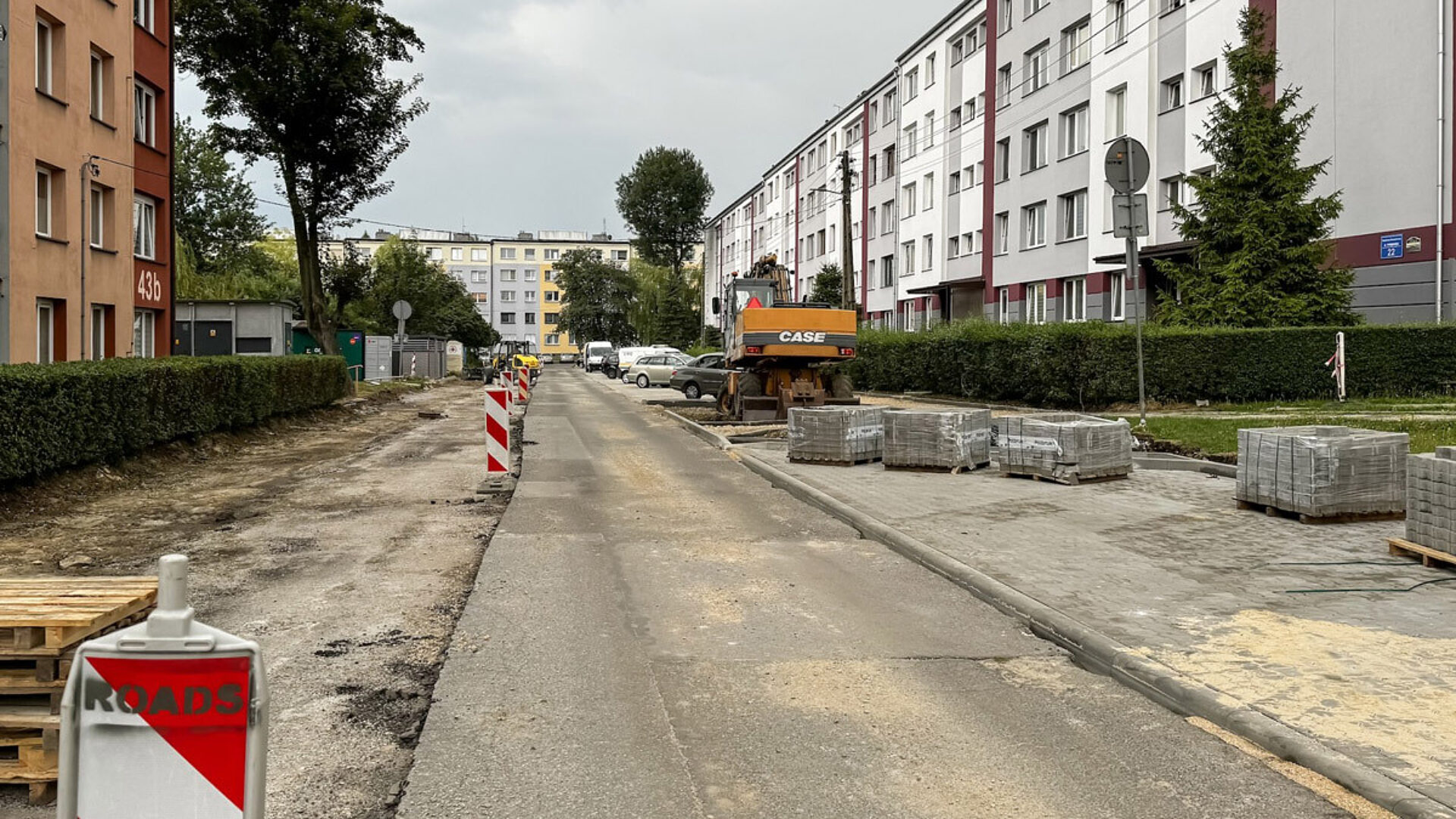 Przebudowa ul. Tysiaclecia na Stroszku Przebudowa ul. Tysiaclecia na Stroszku