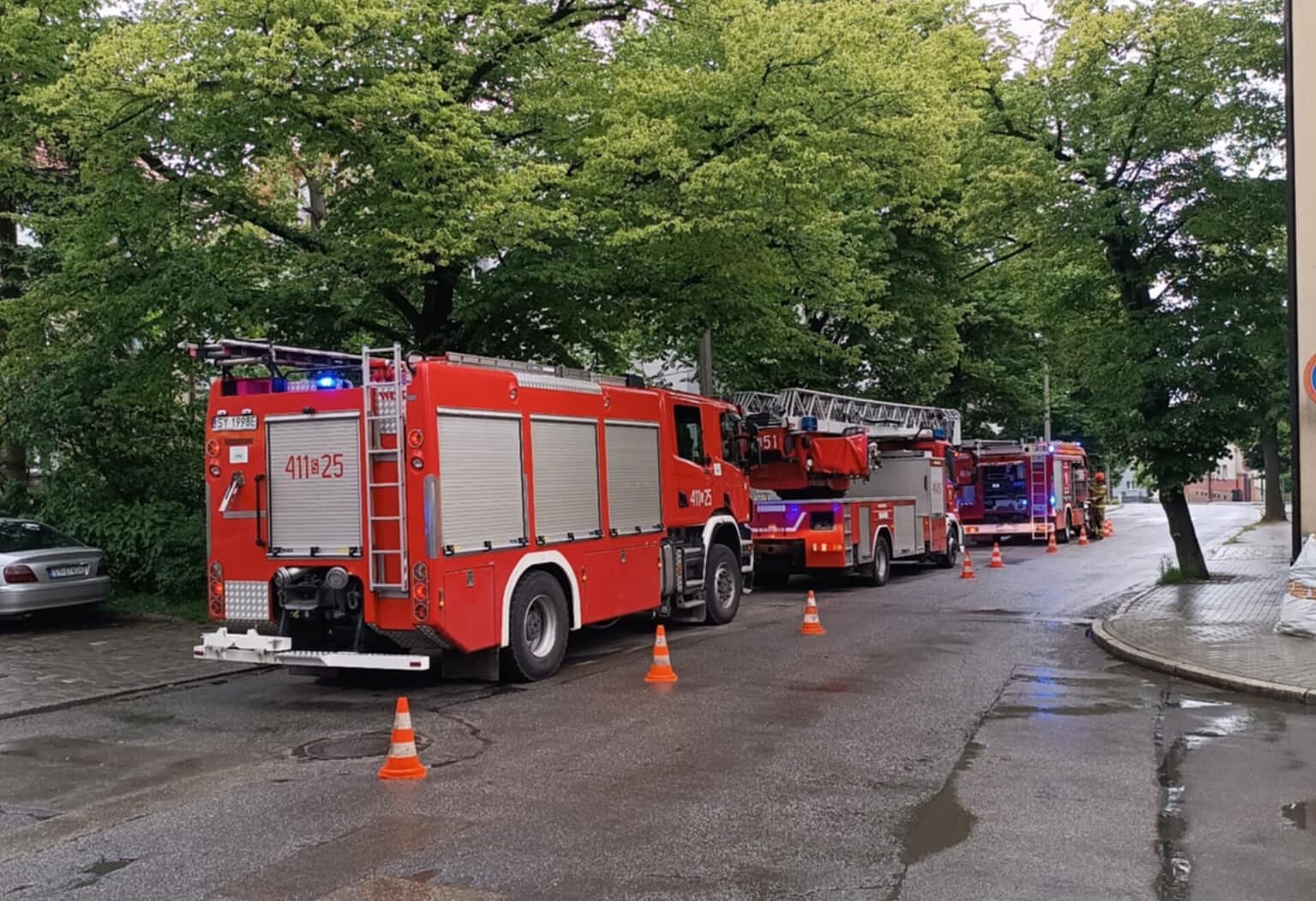 W pożarze przy ul. Woźniaka zginęła jedna osoba W pożarze przy ul. Woźniaka zginęła jedna osoba
