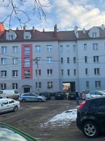 Po pożarze przy ul. Głowackiego Po pożarze przy ul. Głowackiego