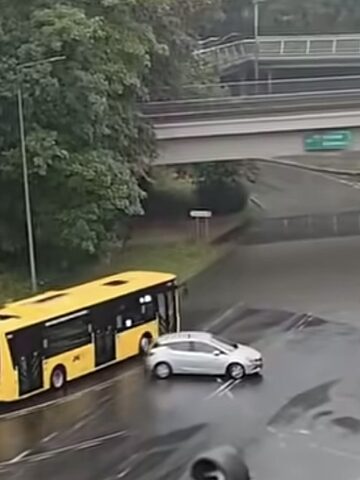 Intensywne opady deszczu nad Bytomiem. Wystąpiły utrudnienia w ruchu drogowym Intensywne opady deszczu nad Bytomiem. Wystąpiły utrudnienia w ruchu drogowym