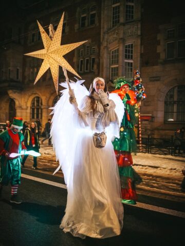 Zimowa plenerowa parada z Mikołajem 2023 Zimowa plenerowa parada z Mikołajem 2023