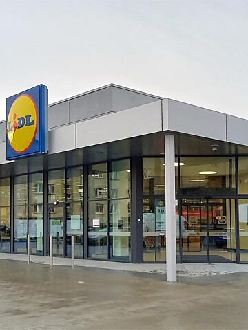 Lidl tarnogorska bytom 03 Lidl tarnogorska bytom 03