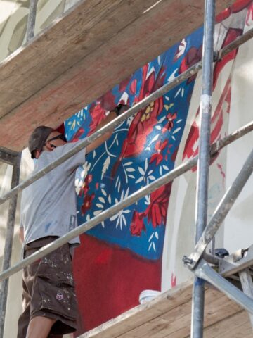 Mural rozbarczanka bytom 8 Mural rozbarczanka bytom 8