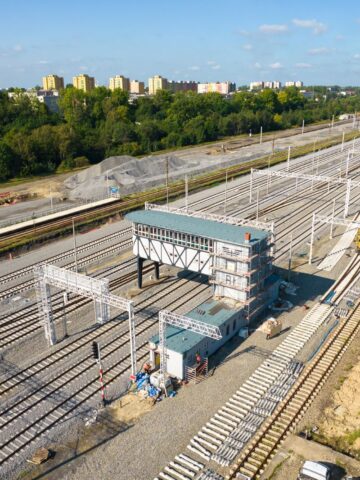 Nastawnia kolejowa Bytom, 20.08 2024 Nastawnia kolejowa Bytom, 20.08 2024