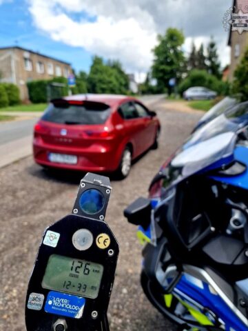 Przekroczył prędkość o 86 km/h. Kierowca wpadł na radar policjantów w Bytomiu Przekroczył prędkość o 86 km/h. Kierowca wpadł na radar policjantów w Bytomiu