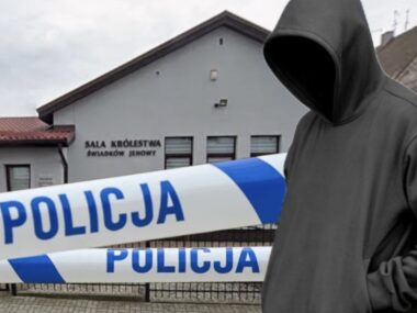 Zdewastował Salę Królestwa Świadków Jehowy Zdewastował Salę Królestwa Świadków Jehowy