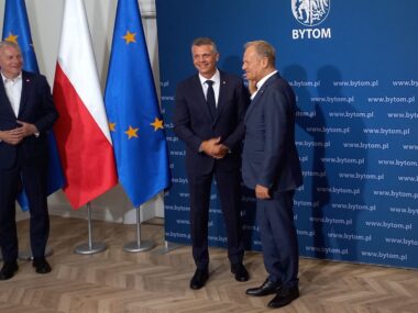 210 mln zł na rewitalizację kamienic Donald Tusk Mariusz Wolosz Bytom