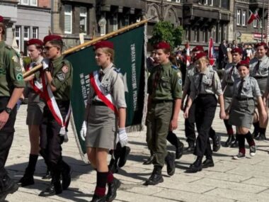 Harcerze z Bytomia uruchomili zbiórkę na nowy sztandar Hufiec ZHP Btyom