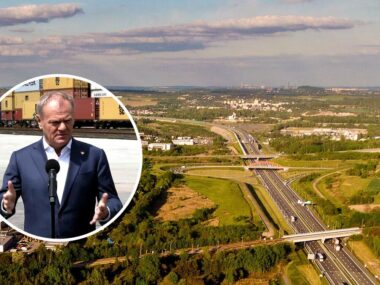 Premier zapowiedział rychły remont piekarskiego odcinka A1 A1 tusk