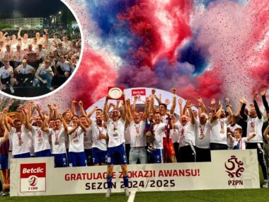 Bytomianie przegrali, ale wygrali! Polonia mistrzem II ligi Polonia bytom awans 1 liga