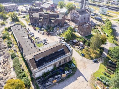 Muzeum Śląskie: 126 mln zł na adaptację budynków po kopalni Budynki Muzeum Śląskiego, Katowice