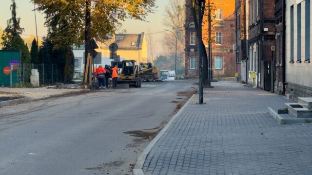 Trwa przebudowa ul. Cyryla i Metodego Trwa przebudowa ul. Cyryla i Metodego w Bytomiu