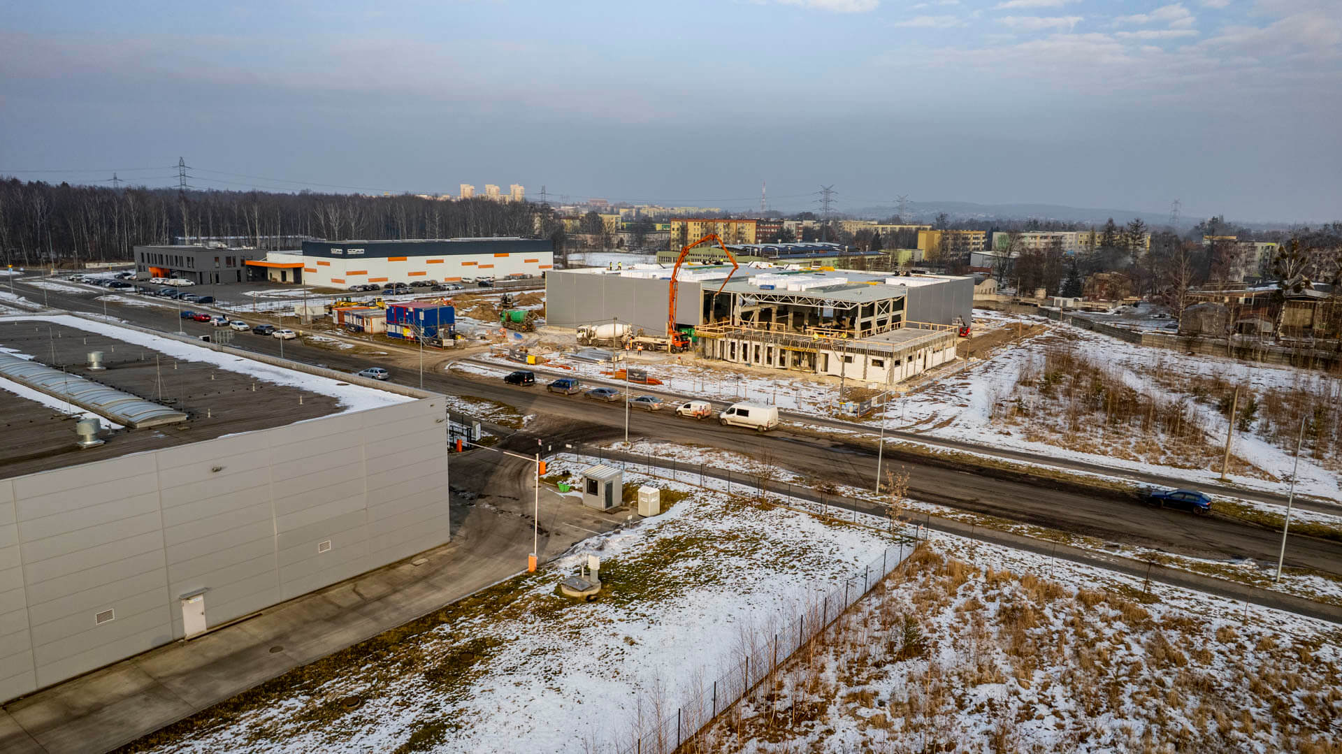 Budowa zakładu Domgos 2 w Bytomiu