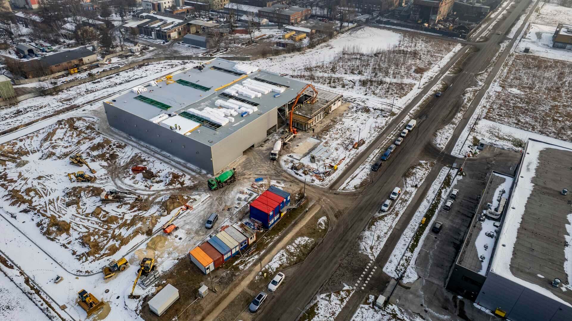 Budowa zakładu Domgos 2 w Bytomiu