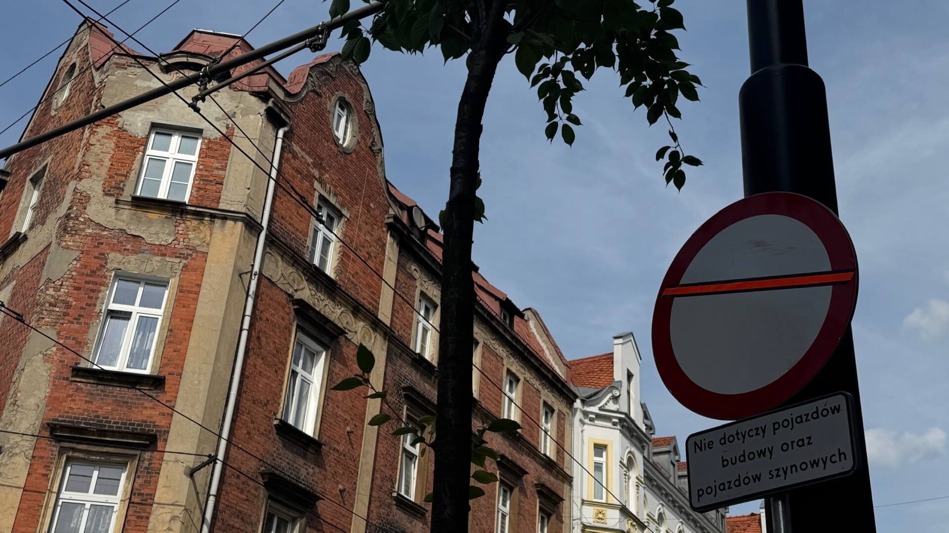 Utrudnienia na ul. Katowickiej w Bytomiu