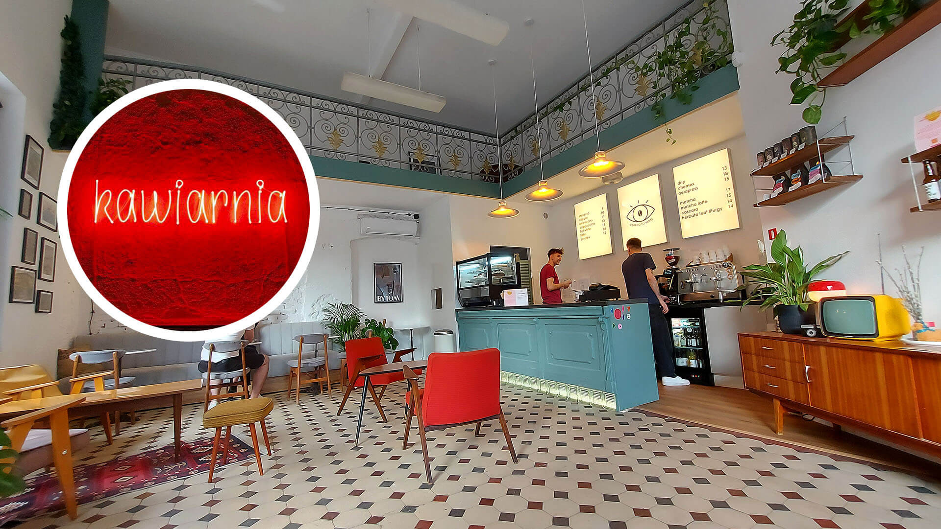 Stworzyła neon w hołdzie klasycznych bytomskich reklam świetlnych. Ozdobił kawiarnię Czarno to widzę