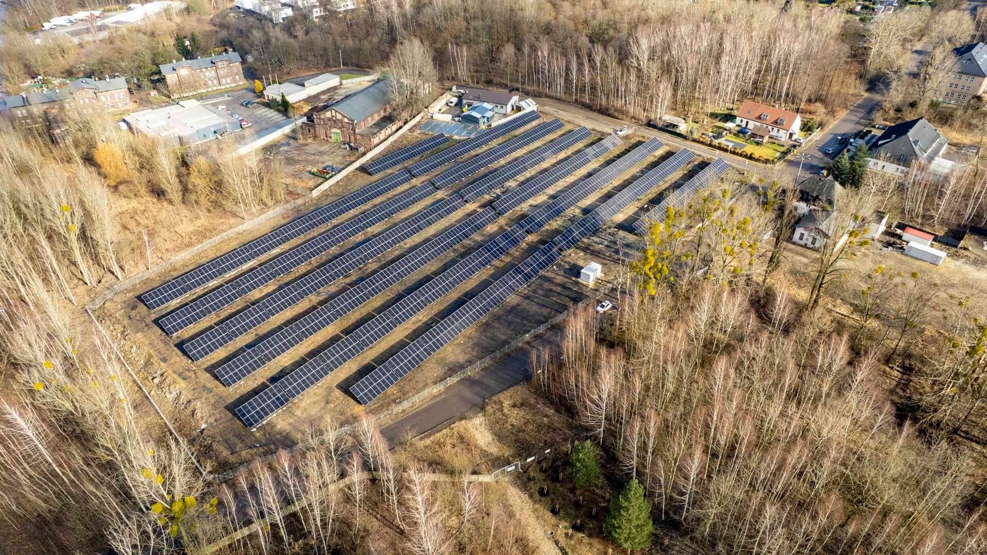 Nowa farma fotowoltaiczna w Łagiewnikach