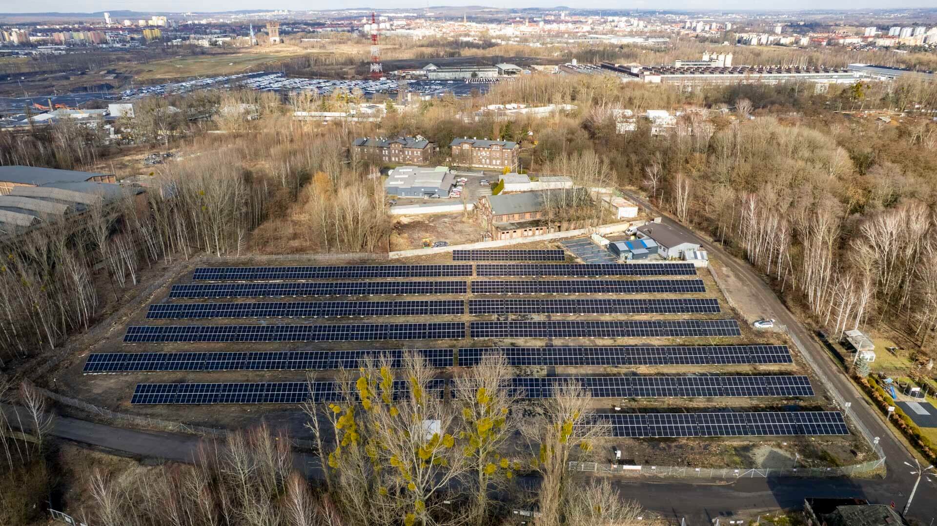 Nowa farma fotowoltaiczna w Łagiewnikach