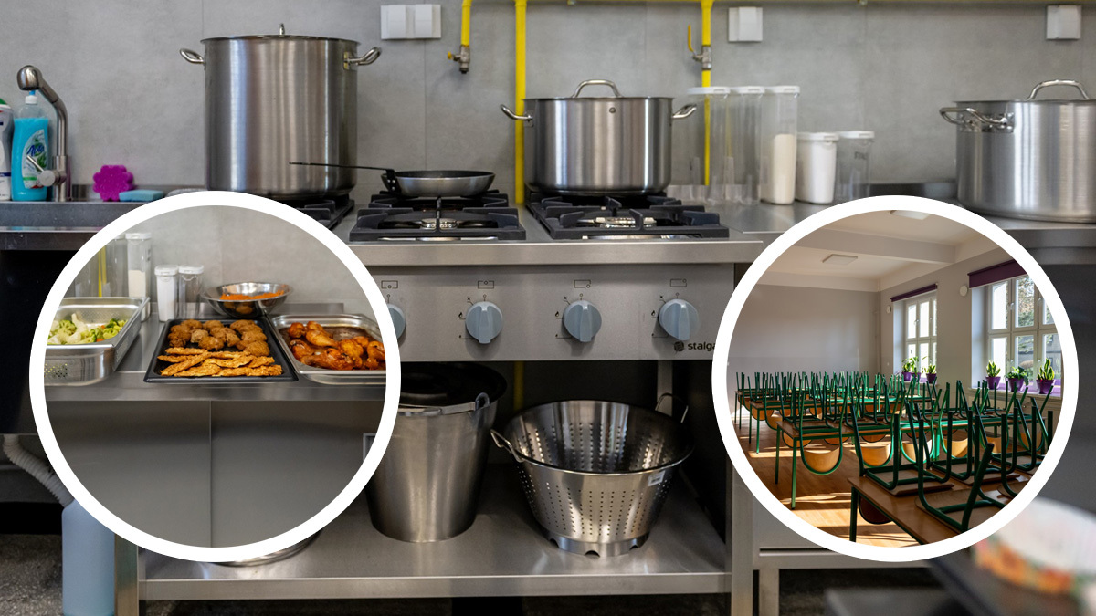 Szkoła Podstawowa nr 43 w Bytomiu z nową jadalnią