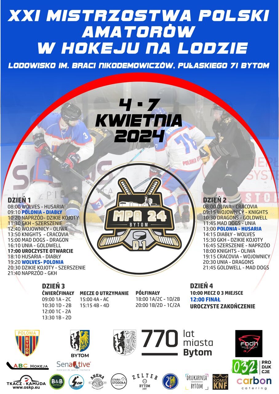 XXI Mistrzostwa Polski Amatorów w Hokeju na Lodzie
