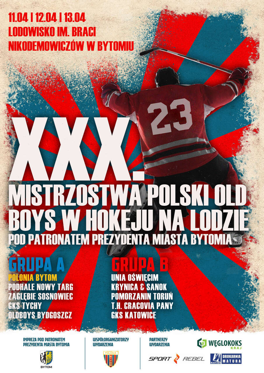 XXX Mistrzostwa Polski Old Boys w Hokeju na Lodzie