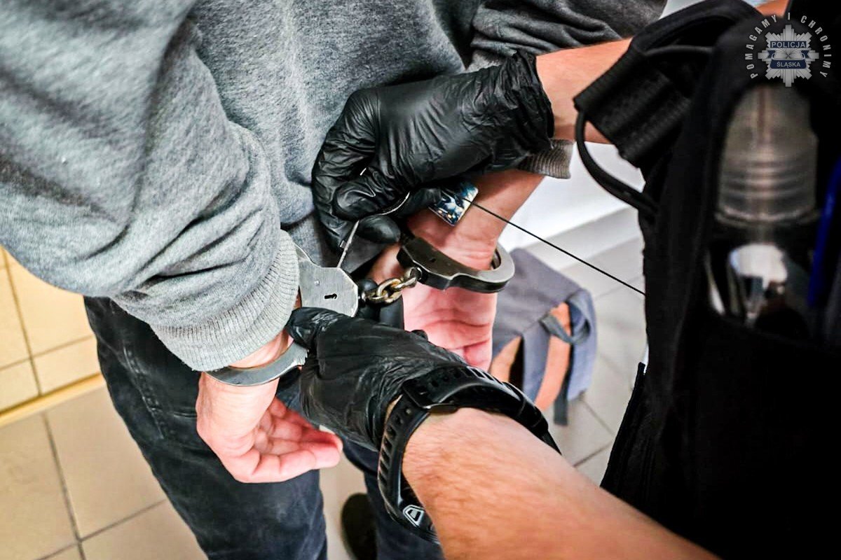 Atak nożem i pobicie ze skutkiem śmiertelnym. Policjanci zatrzymali mordercę z Bytomia