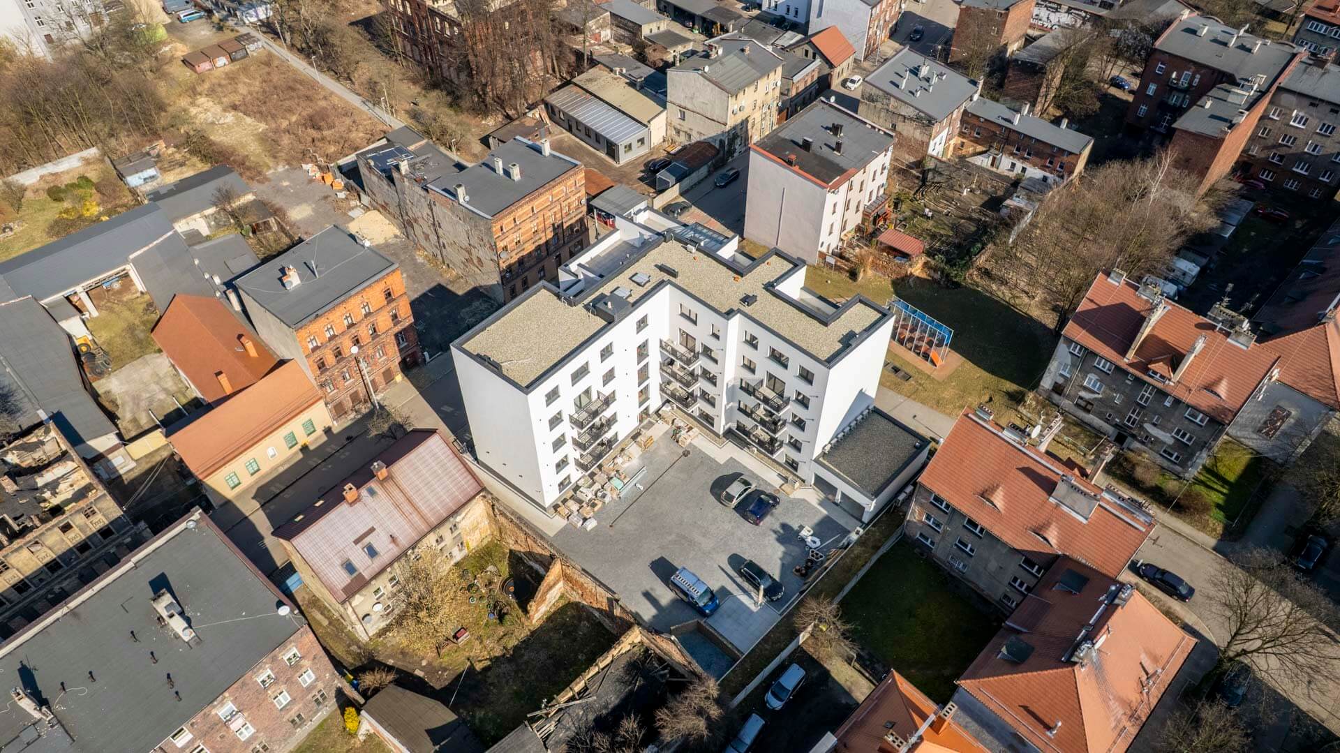 Nowy apartamentowiec wybudowany przy ul. Musialika w Bytomiu