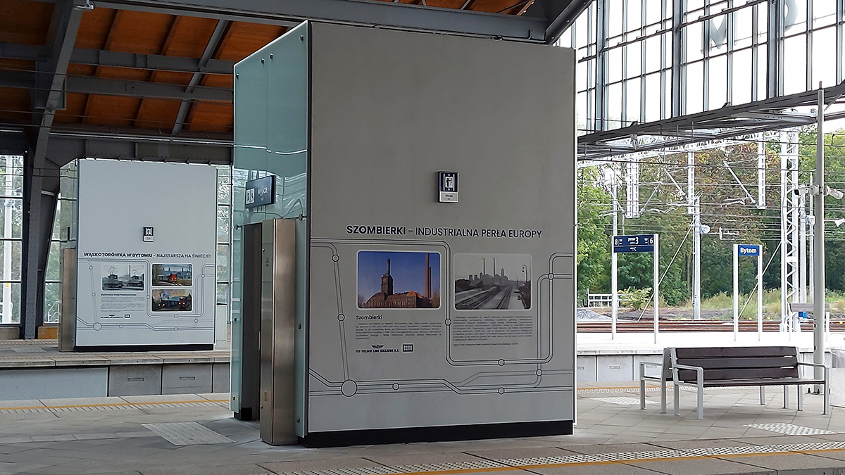Nowe wyswietlacze na dworcu bytom 06