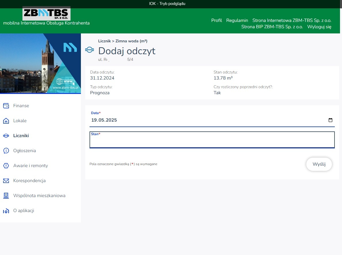 Odczyt