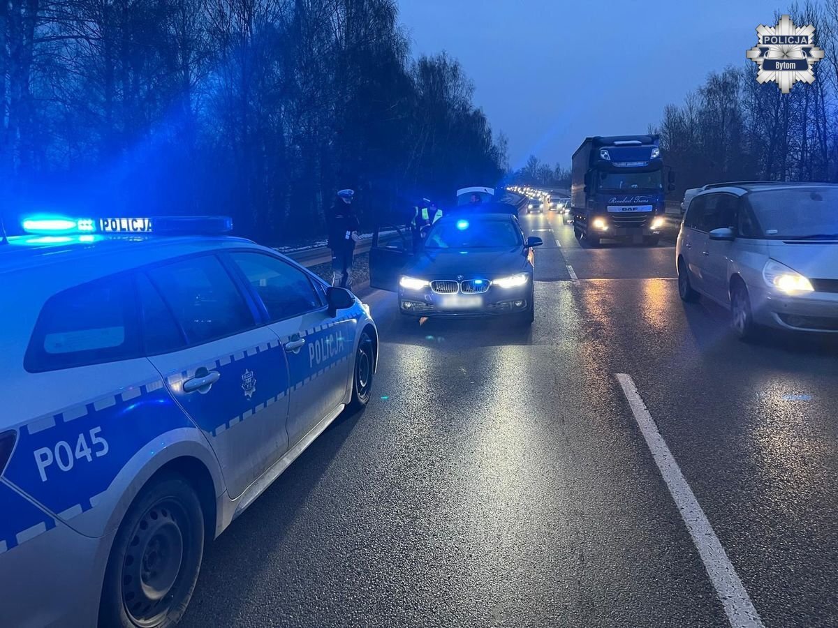 Policyjny pościg ulicami Bytomia. Za kierownicą pijany 31-latek