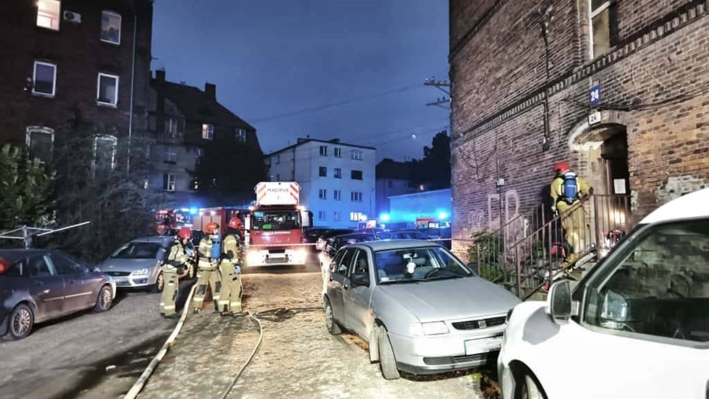 Pozar bytom rostka 2