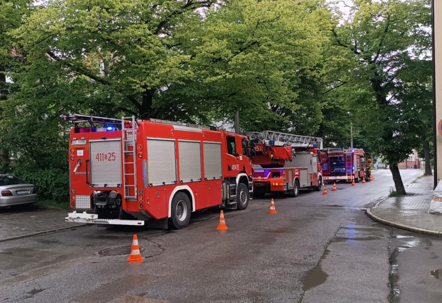 Tragiczny finał pożaru w Bytomiu. Nie żyje jedna osoba