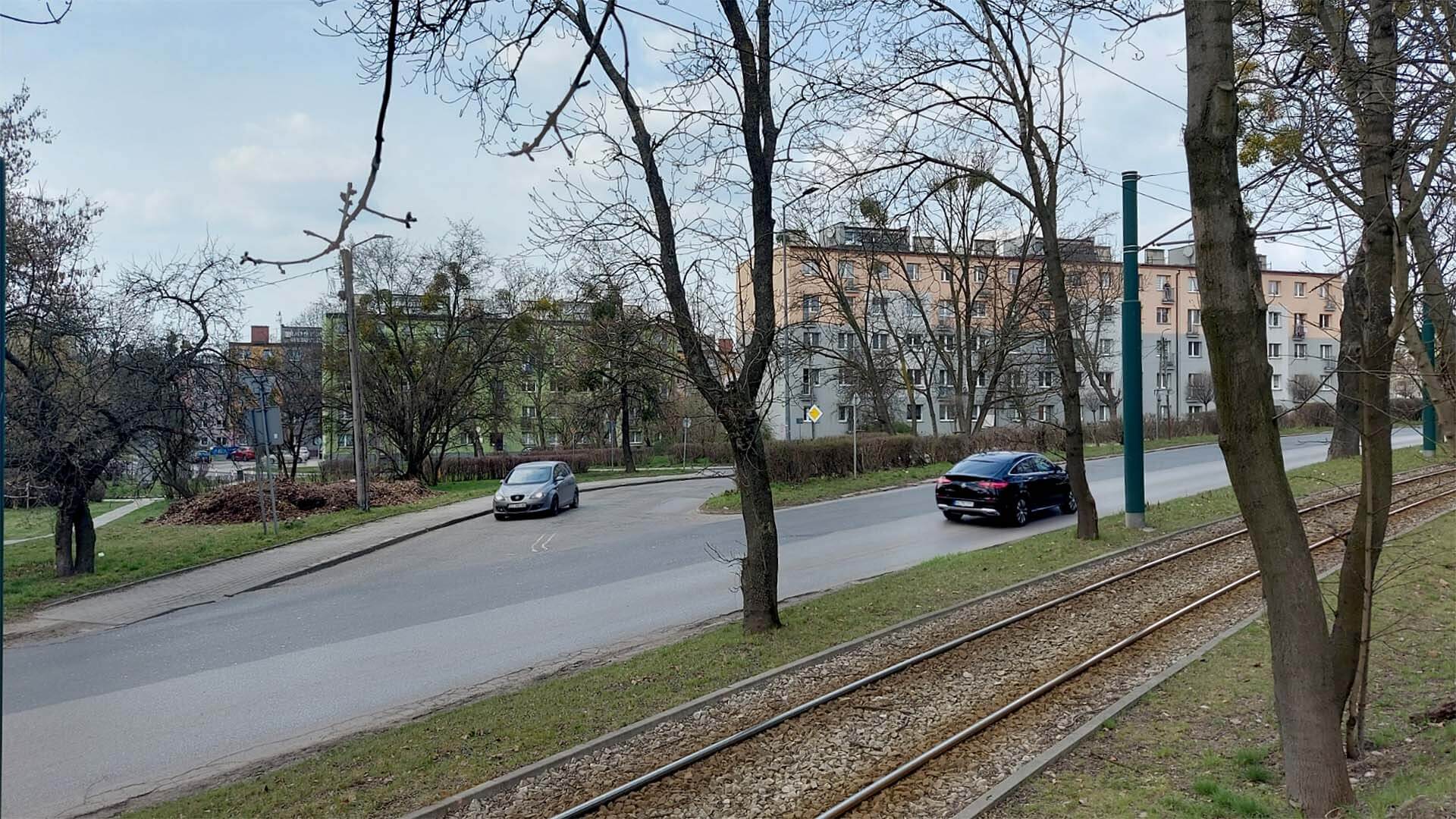 Skrzyżowanie ul. Frycza Modrzewskiego i Grota Roweckiego